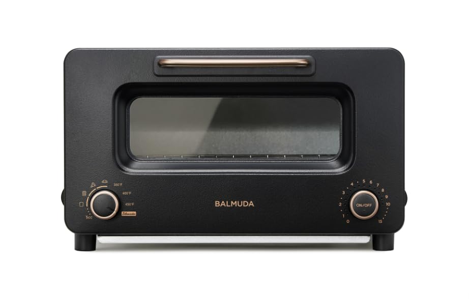 BALMUDA The Toaster Pro | Steam Oven Toaster | Compact 14.1″W × 12.6″D × 8.2″H | 6 Modes: Shokupan, Golden Toast, Pizza, Croissant, Oven, Salamander Grill | (Baking Tray Sold Separately) | Off-white