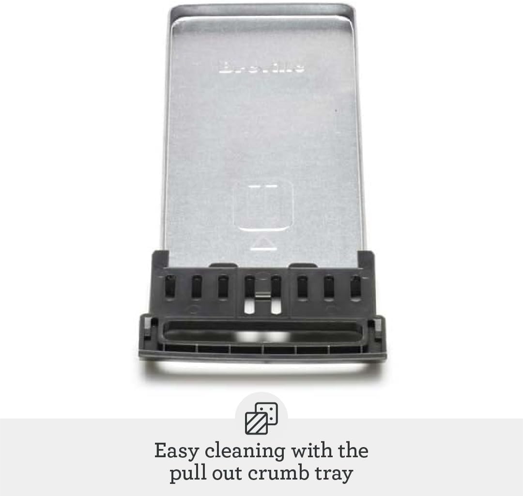 Breville BTA820XL Die-Cast Smart Toaster, 2 Slice, Brushed Stainless Steel
