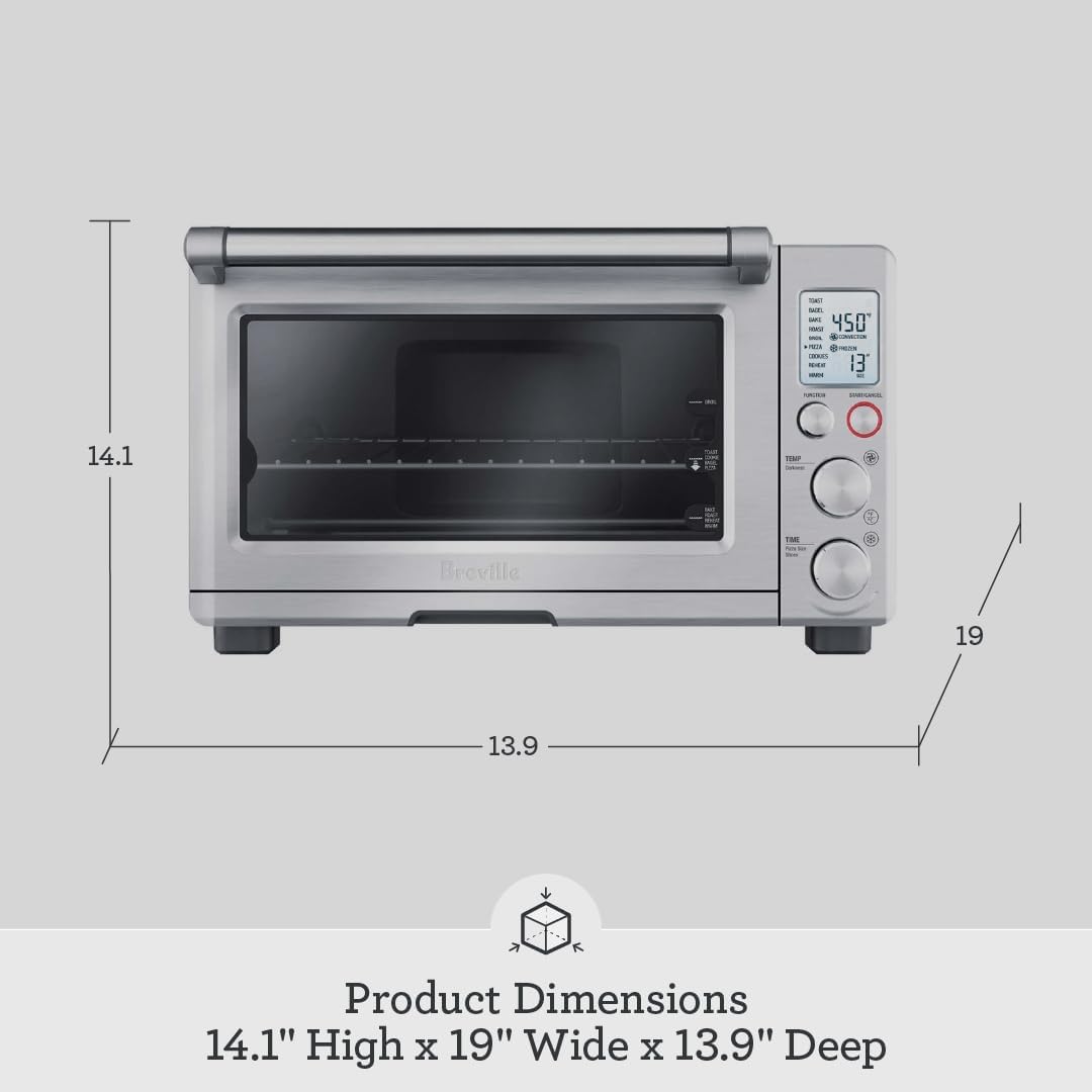 Breville BOV800XL Smart Oven, Brushed Stainless Steel