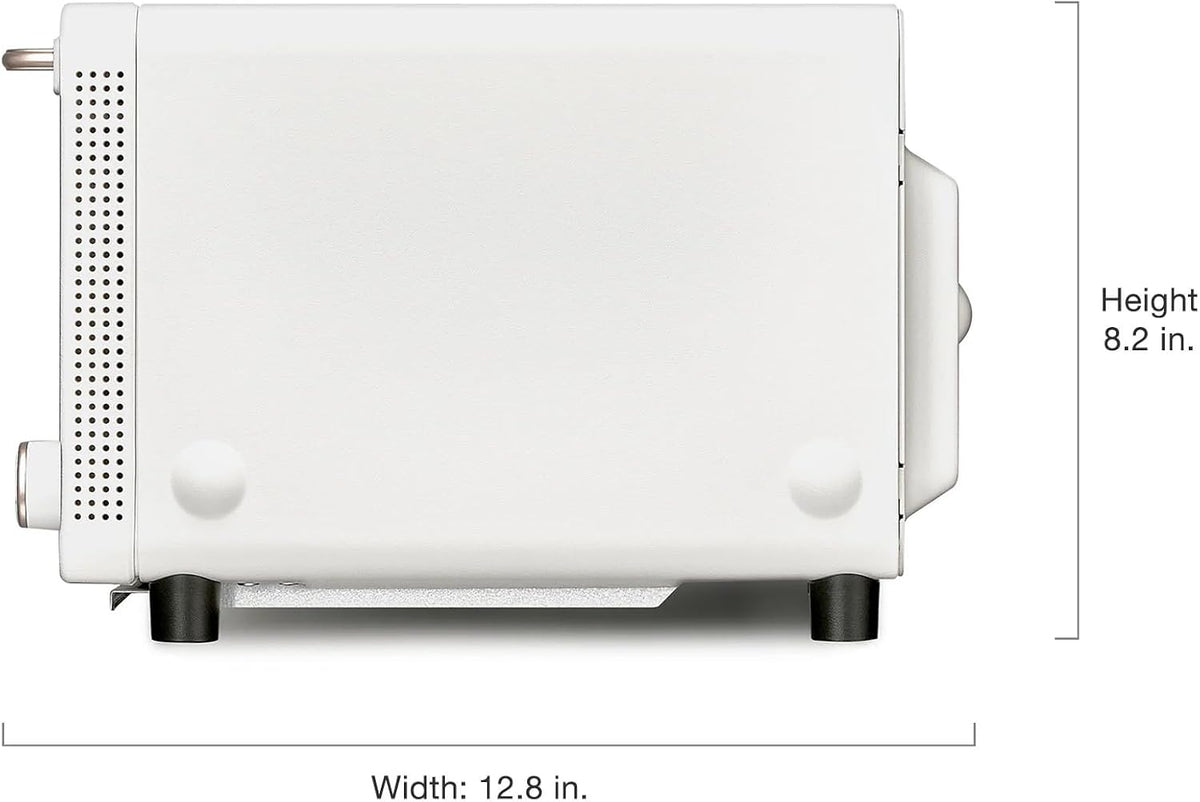BALMUDA The Toaster Pro | Steam Oven Toaster | Compact 14.1″W × 12.6″D × 8.2″H | 6 Modes: Shokupan, Golden Toast, Pizza, Croissant, Oven, Salamander Grill | (Baking Tray Sold Separately) | Off-white