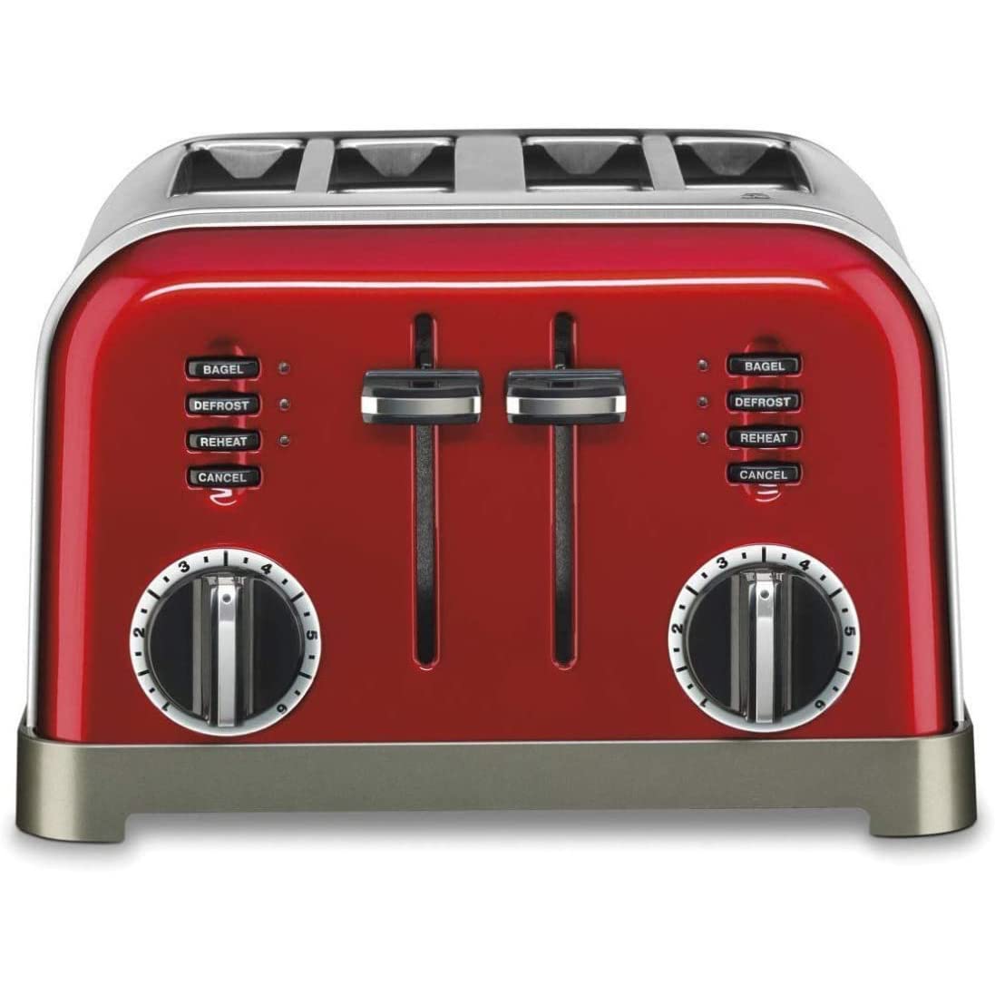 Cuisinart Toaster, Extra-Wide Slots, Stainless Steel, 4-Slice