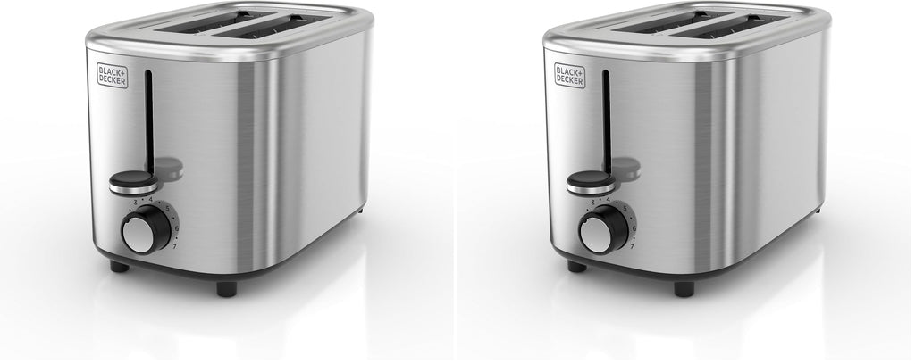 BLACK+DECKER 2-Slice Toaster with Extra-Wide Slots