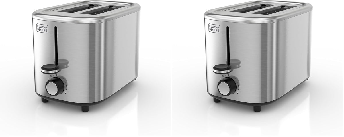 BLACK+DECKER 2-Slice Toaster with Extra-Wide Slots