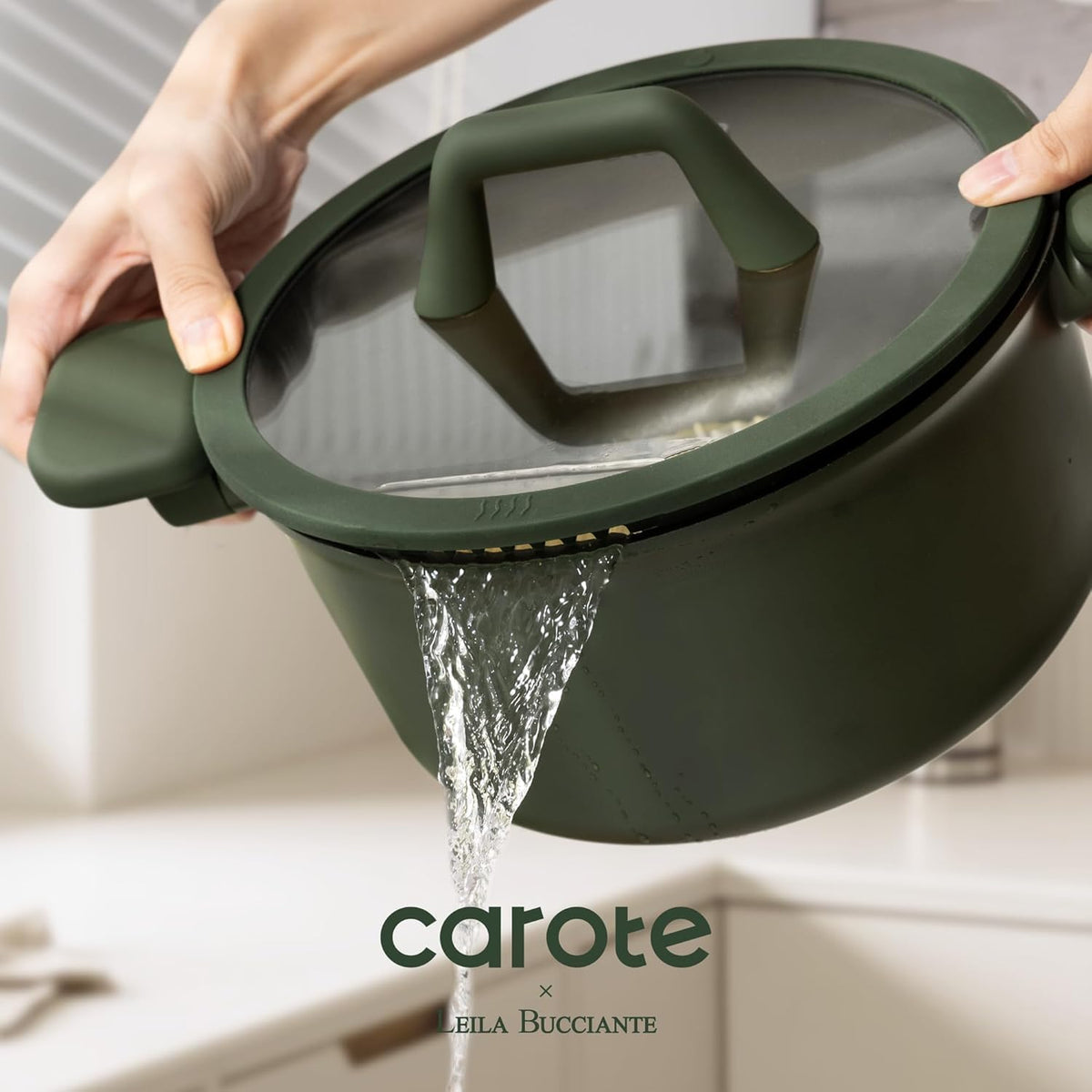 CAROTE 49pcs Nonstick Cookware Set, Pots and Pans Set with Bakeware