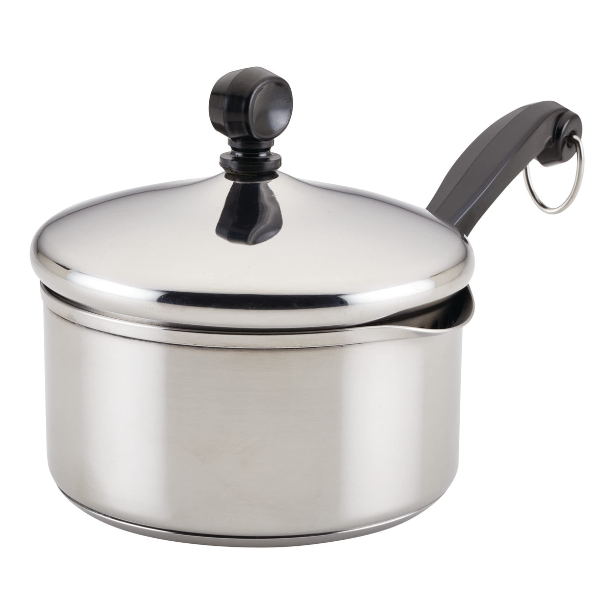 Farberware Classic Series Stainless Steel Pots and Pans Set, 15-Piece