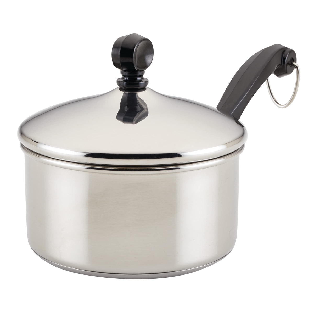 Farberware Classic Series Stainless Steel Pots and Pans Set, 15-Piece
