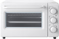 Novaspark Air Fryer Toaster Oven Combo, Retro Convection Oven Countertop,19QT Small Toaster Oven, 4-slices or 9" Pizza,Bake,Toast,Broil, Air Fry, Rapid Heating Mini Conventional Oven, Non-Stick, White