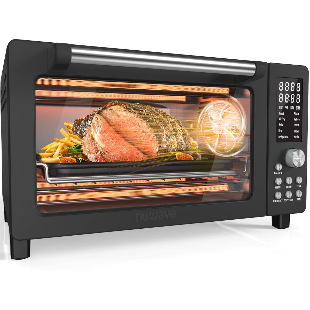 Nuwave Bravo Pro Smart Air Fryer Toaster Oven Countertop Combo