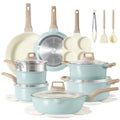 CAROTE 44pcs Pots and Pans, Nonstick Cookware Sets with Bakeware