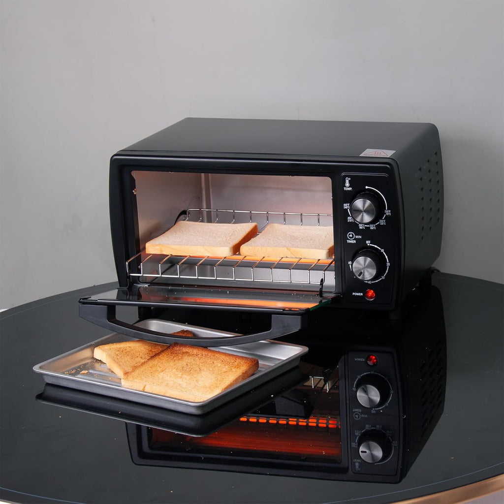 9.6L 4 Slices Countertop Toaster Oven 9.6L 4 Slices Compact Size