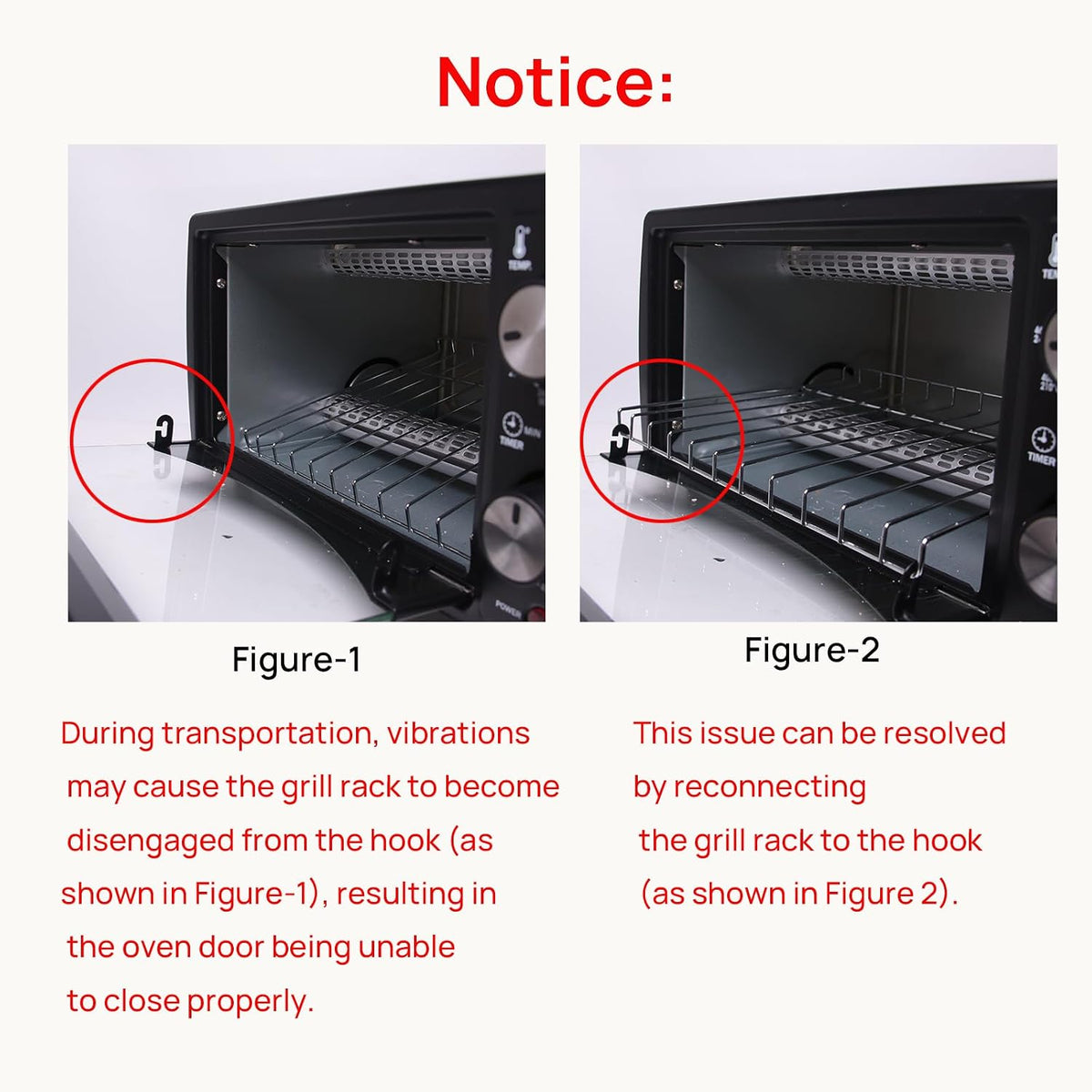 9.6L 4 Slices Countertop Toaster Oven 9.6L 4 Slices Compact Size
