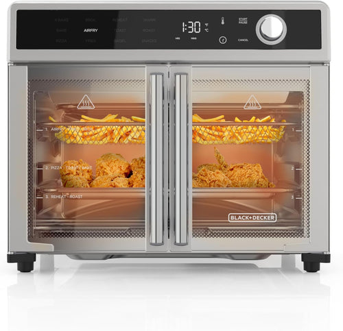 BLACK+DECKER 12-in-1 Crisp 'N Bake Air Fryer Toaster Oven