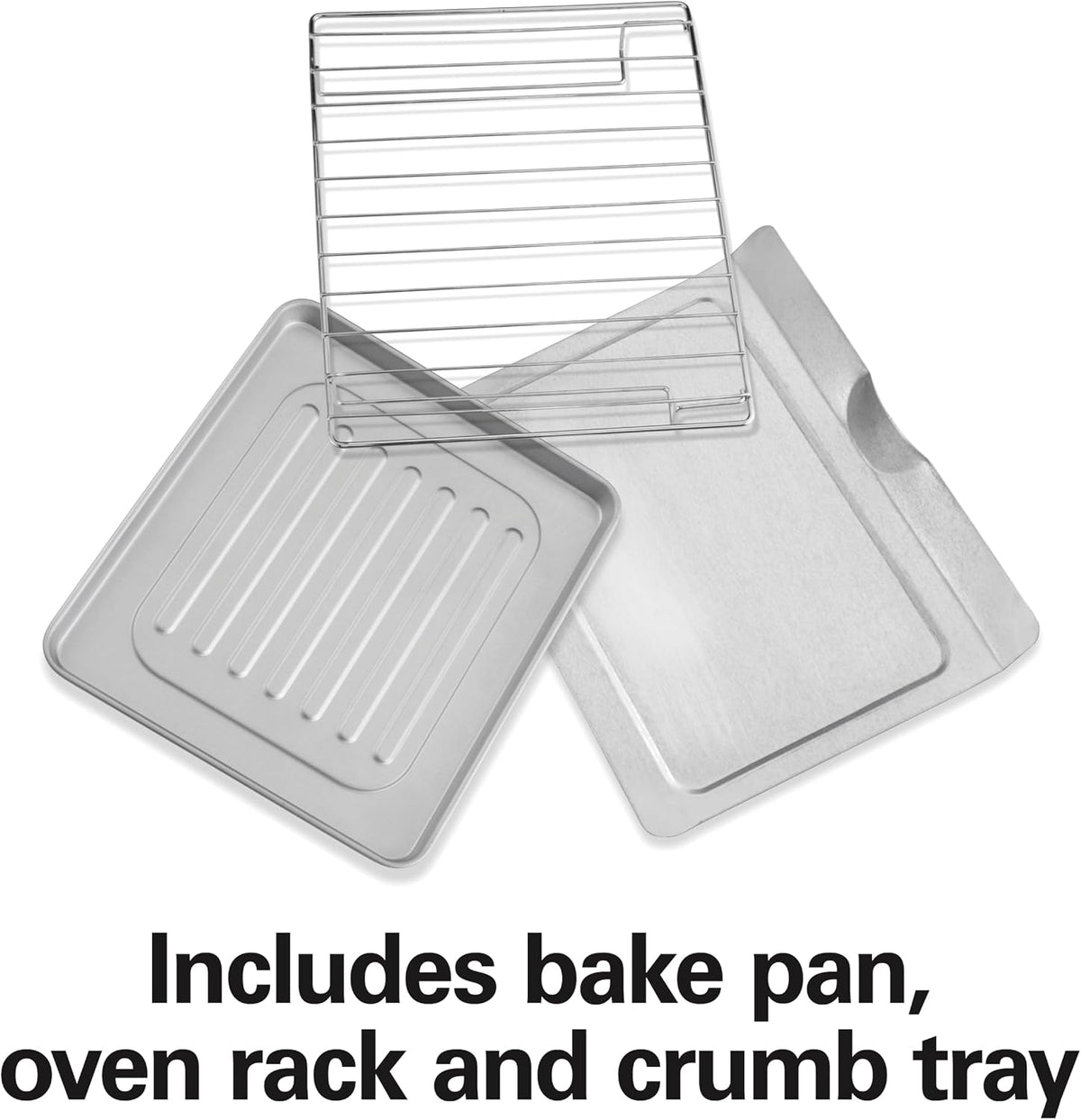 Hamilton Beach Easy Reach 4 Slice Countertop Toaster Oven