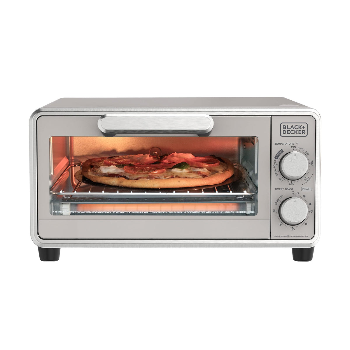 BLACK+DECKER Crisp 'N Bake Pro 6-Slice Digital Air Fry Oven