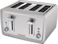 BLACK+DECKER 4-Slice Toaster with Dual Shade Controls