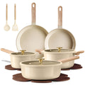 CAROTE Pots and Pans Set, Ceramic Cookware Set, 14pcs