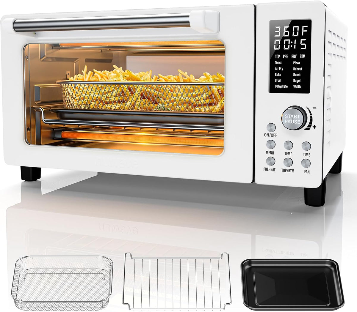 Nuwave Bravo Pro Convection Air Fryer Toaster Oven Combo