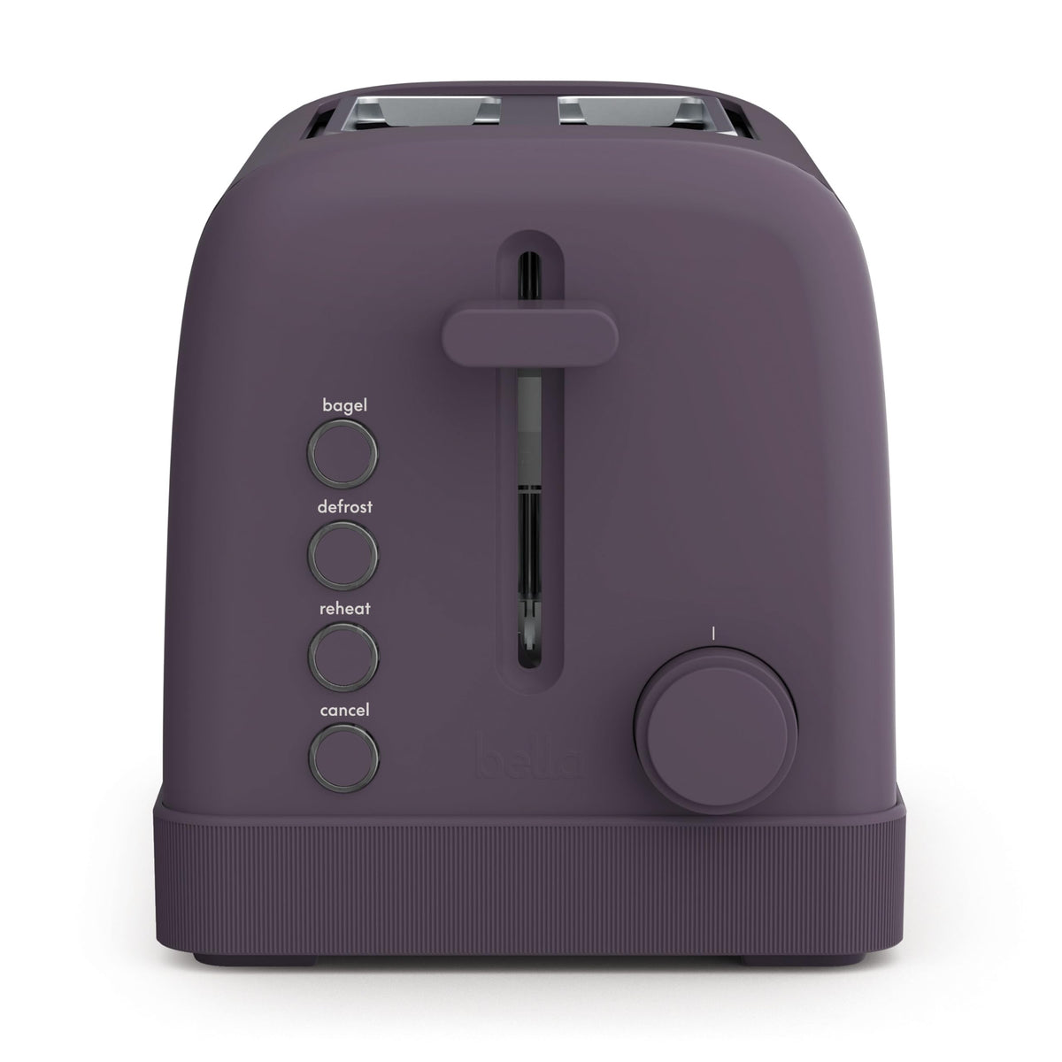 bella 2-Slice Toaster with Extra Wide Slots and 6-Shade Control, Oatmilk