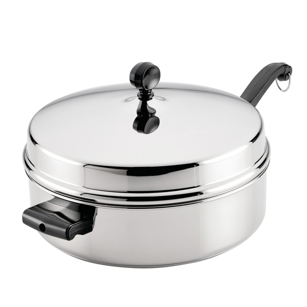 Farberware Classic Series Stainless Steel Pots and Pans Set, 15-Piece
