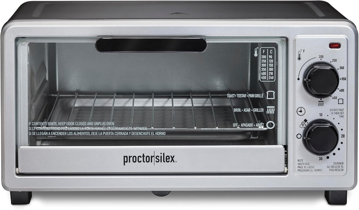 Proctor Silex 4 Slice Countertop Toaster Oven