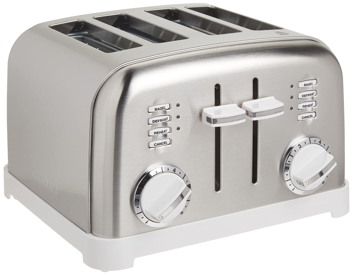 Cuisinart Toaster, Extra-Wide Slots, Stainless Steel, 4-Slice