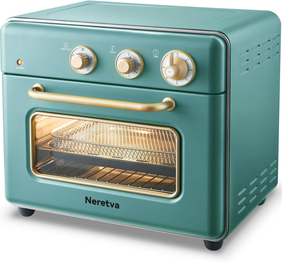 Neretva 21 QT Capacity and 6-in-1 Multifunctional Toaster Oven & Air Fryer