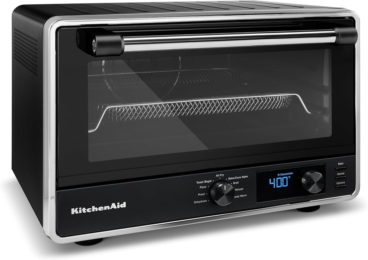 KitchenAid Digital Countertop Oven, Air Fryer & Pizza Stone, KCO128BM