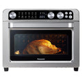 Panasonic FlashXpress Toaster Oven Countertop, 4-Slice Compact Size with Double Infrared Heating, 6 Auto Cook Options and Precise Temperature Control, 1300W - NB-G110P-W (White)