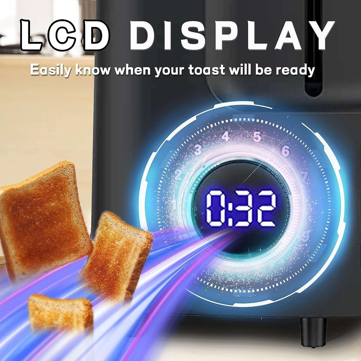 Toaster 2 Slice Wide Slot Toaster Best Rated Prime Display Smart Toasters