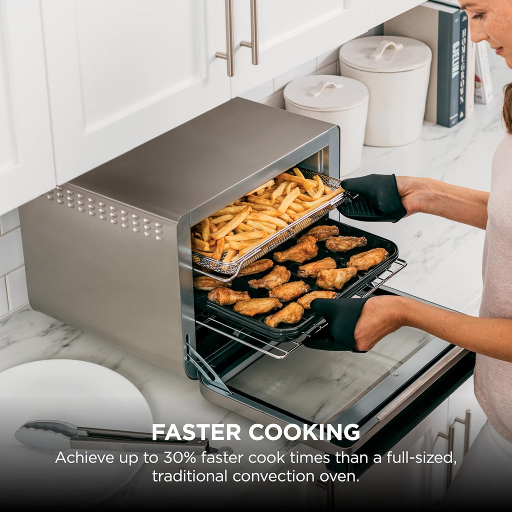 Ninja Foodi XL Pro Air Fry Oven, 10-in-1, Stainless Steel, DT201