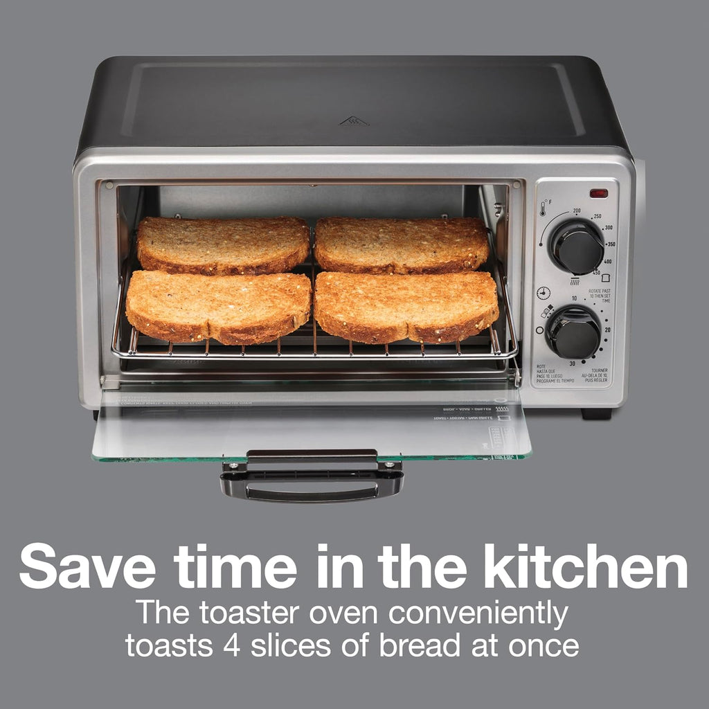 Proctor Silex 4 Slice Countertop Toaster Oven