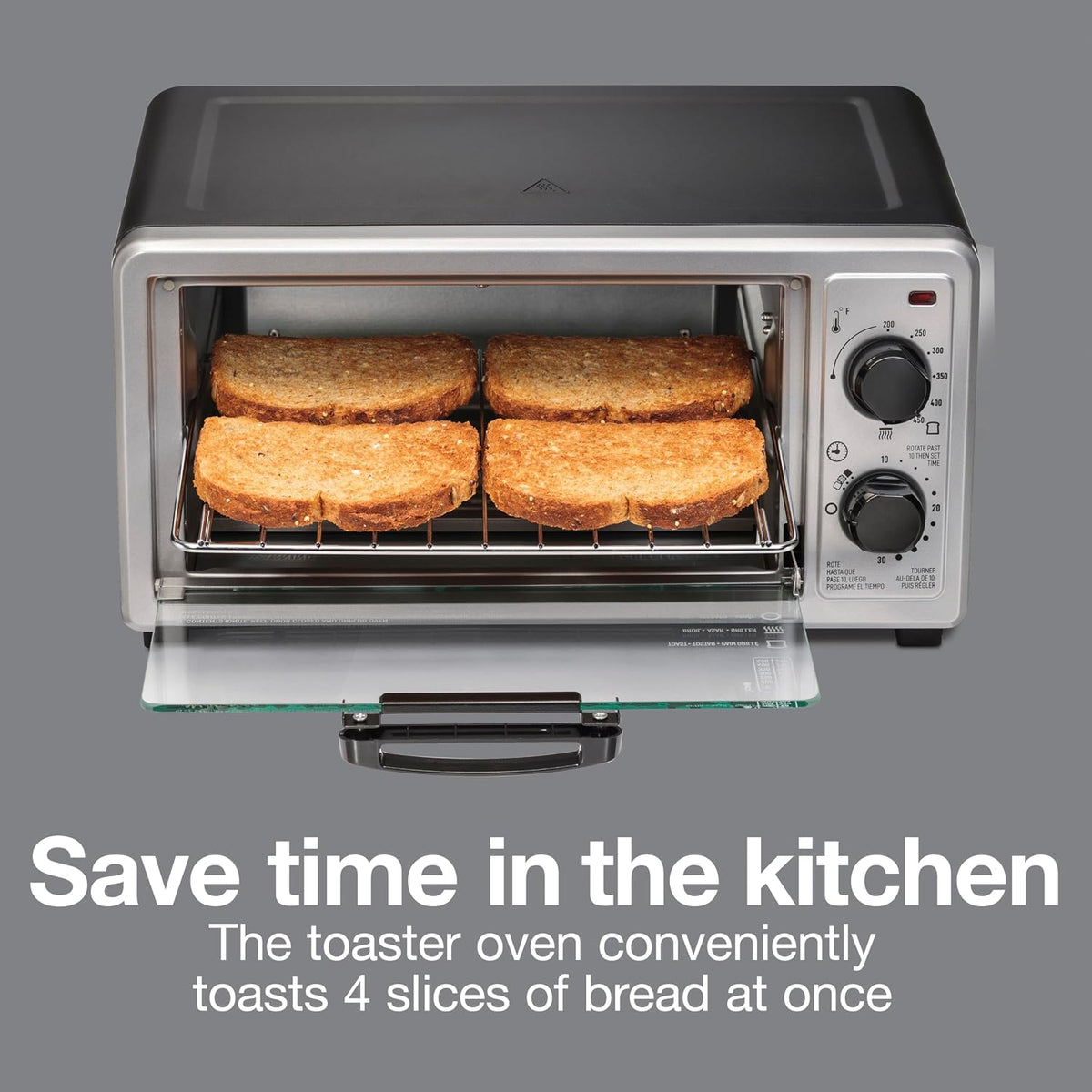 Proctor Silex 4 Slice Countertop Toaster Oven