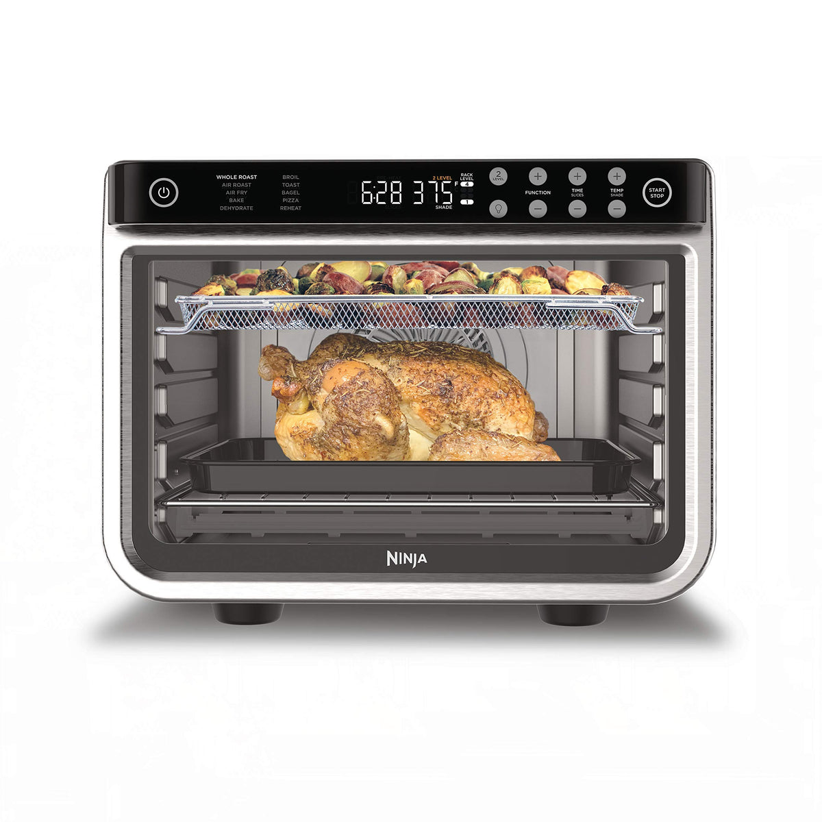 Ninja Foodi XL Pro Air Fry Oven, 10-in-1, Stainless Steel, DT201