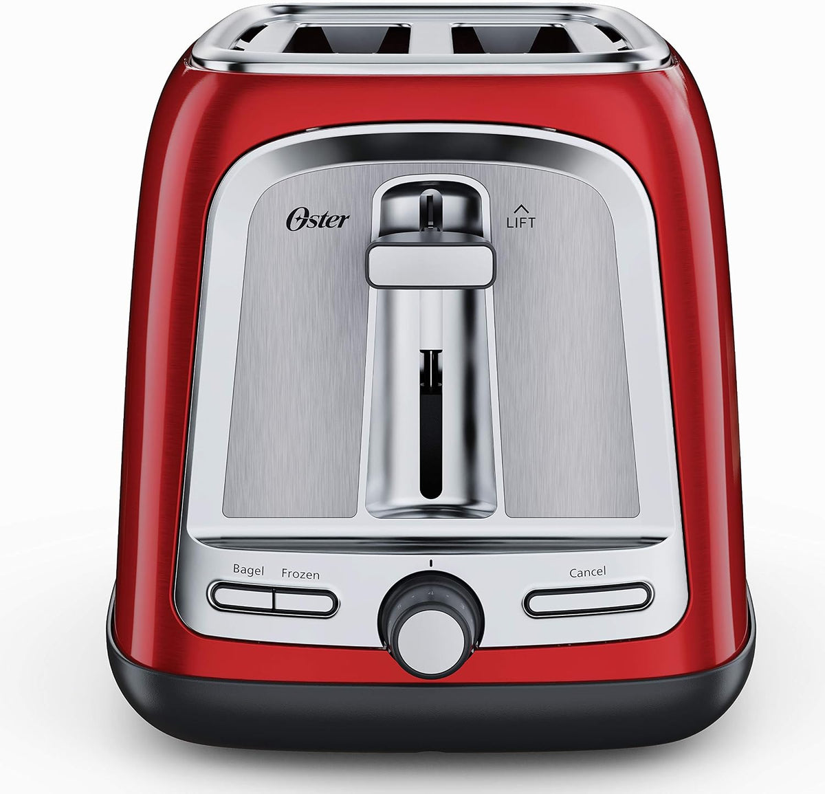 Oster® 2-Slice Toaster with Advanced Toast Technology Candy Apple Red