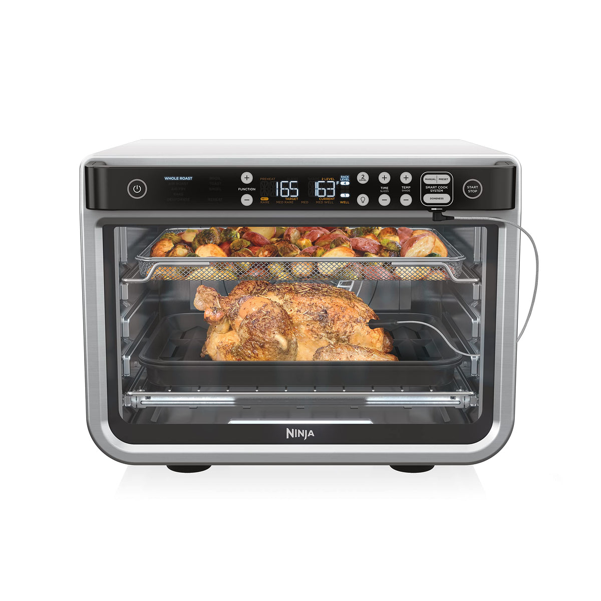 Ninja Prestige Smart XL Countertop Oven, 10-in-1, Stainless Steel, DT501