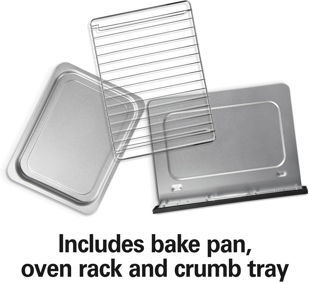Hamilton Beach 2-in-1 Countertop Toaster Oven and Long Slot 2 Slice Toaster