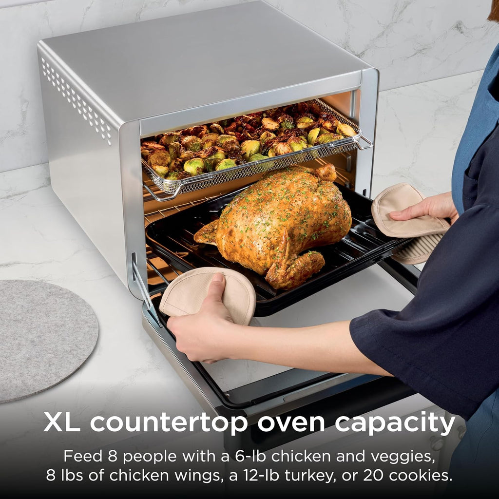 Ninja Prestige Smart XL Countertop Oven, 10-in-1, Stainless Steel, DT501